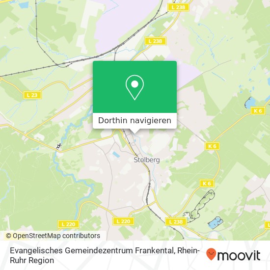 Evangelisches Gemeindezentrum Frankental Karte