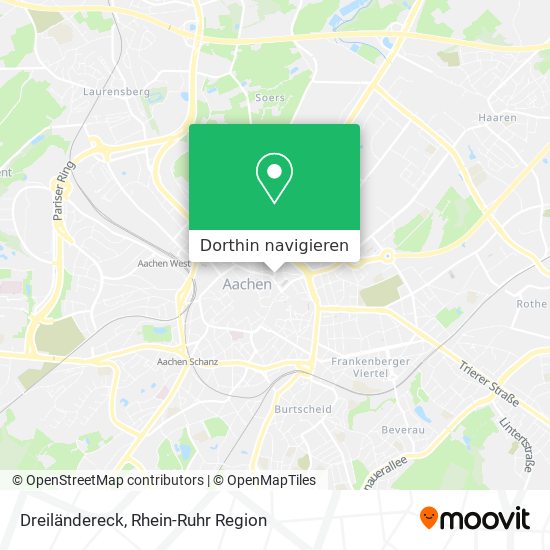 Wie komme ich zu Dreiländereck in Aachen mit dem Bus oder