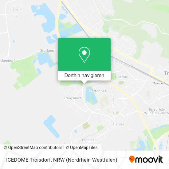 ICEDOME Troisdorf Karte