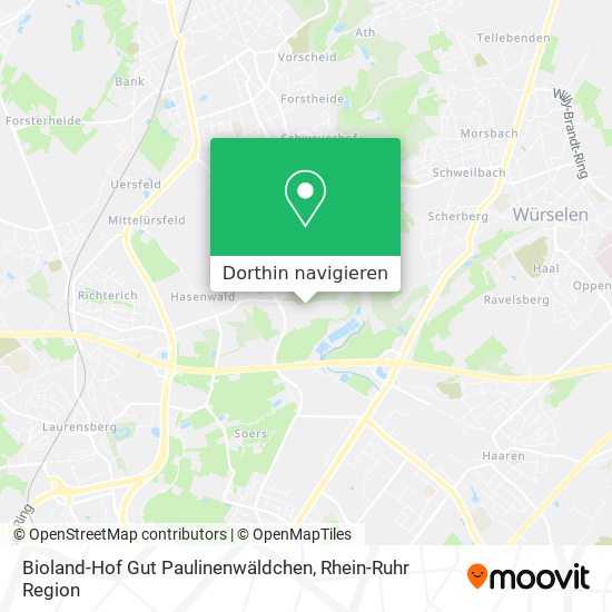 Bioland-Hof Gut Paulinenwäldchen Karte