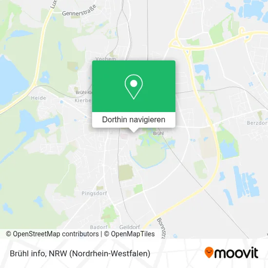 Brühl info Karte