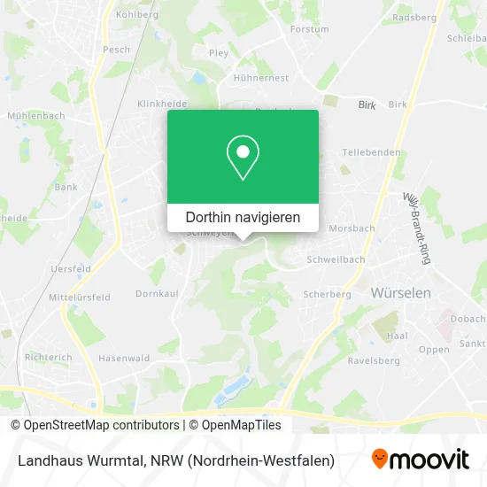 Landhaus Wurmtal Karte
