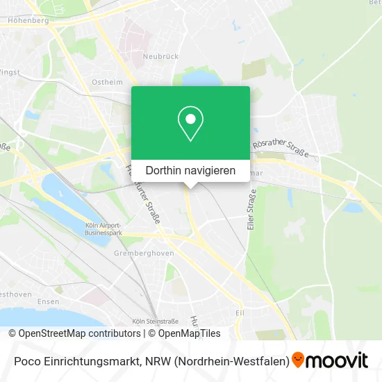 Poco Einrichtungsmarkt Karte