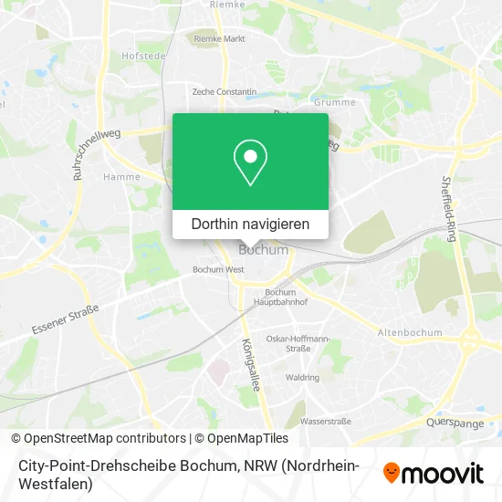 City-Point-Drehscheibe Bochum Karte