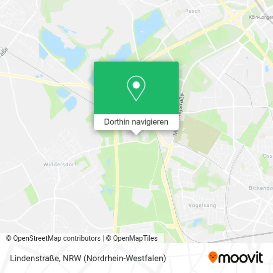 Lindenstraße Karte