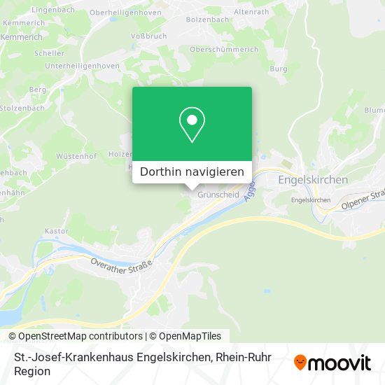 St.-Josef-Krankenhaus Engelskirchen Karte