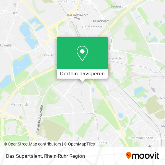 Das Supertalent Karte