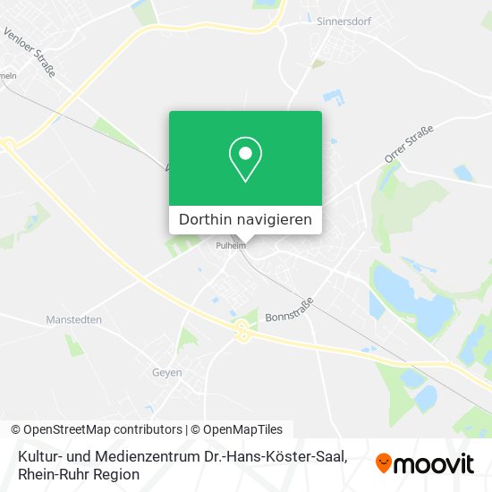 Kultur- und Medienzentrum Dr.-Hans-Köster-Saal Karte