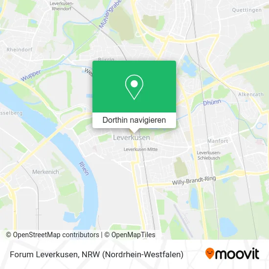 Forum Leverkusen Karte