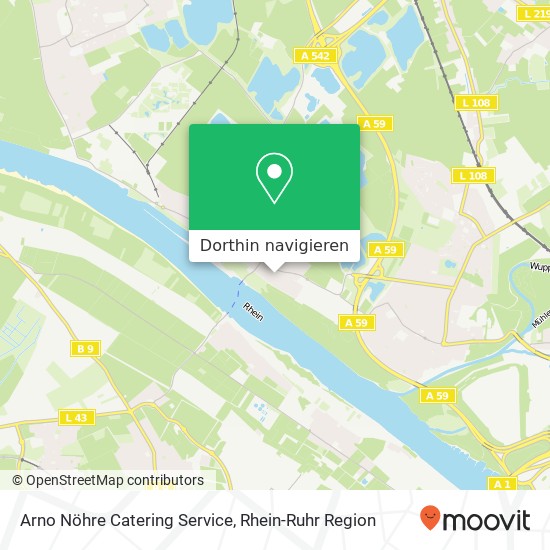 Arno Nöhre Catering Service Karte