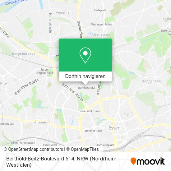 Berthold-Beitz-Boulevard 514 Karte