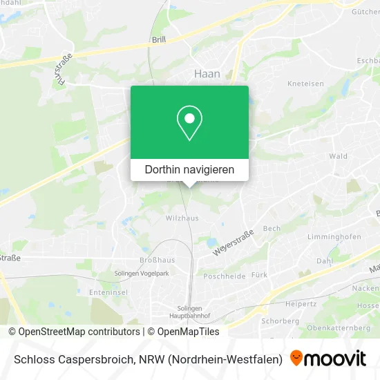Schloss Caspersbroich Karte
