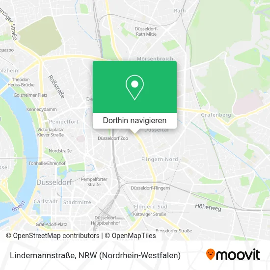 Lindemannstraße Karte