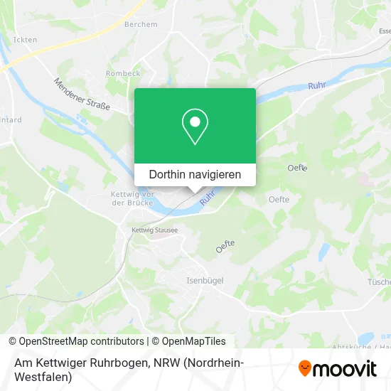 Am Kettwiger Ruhrbogen Karte