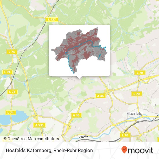 Hosfelds Katernberg Karte