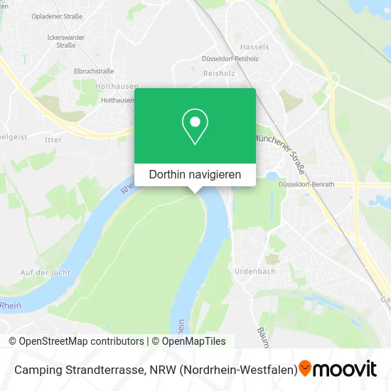 Camping Strandterrasse Karte