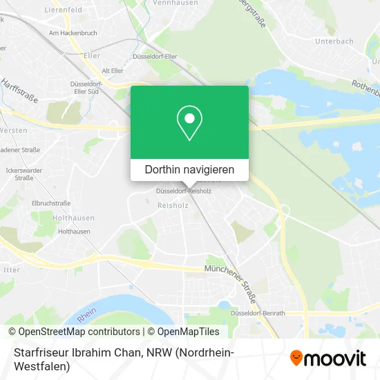 Starfriseur Ibrahim Chan Karte