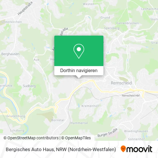 Bergisches Auto Haus Karte