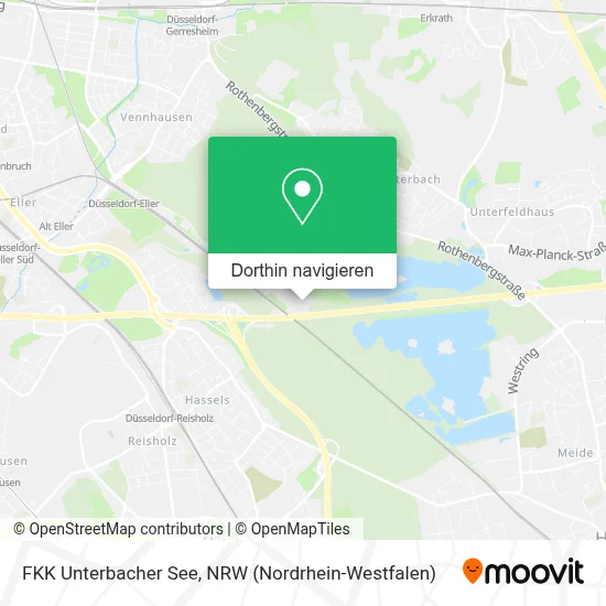 FKK Unterbacher See Karte