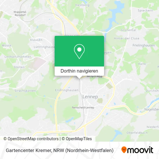 Gartencenter Kremer Karte