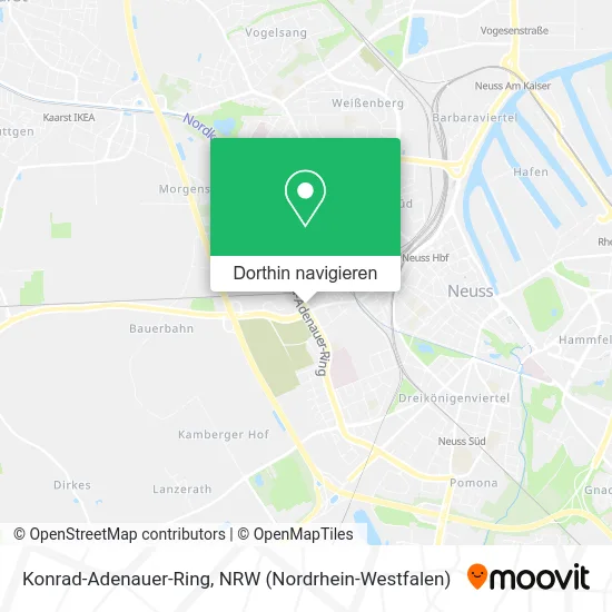 Konrad-Adenauer-Ring Karte