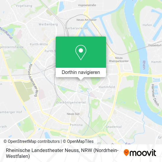 Rheinische Landestheater Neuss Karte
