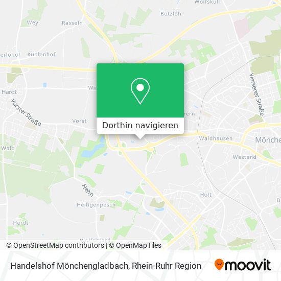 Handelshof Mönchengladbach Karte