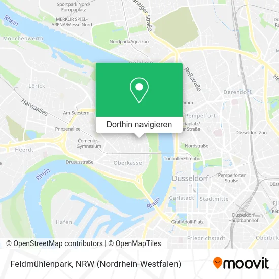 Feldmühlenpark Karte