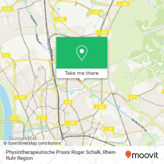 Physiotherapeutische Praxis Roger Schalk Karte