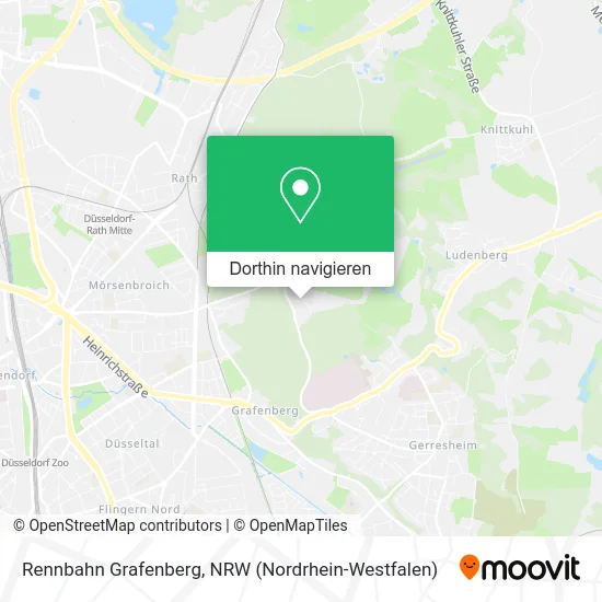 Rennbahn Grafenberg Karte