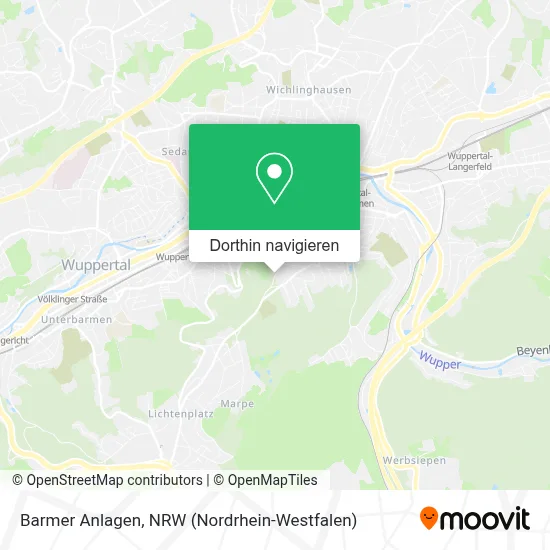 Barmer Anlagen Karte