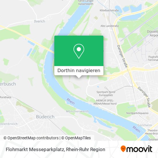 Flohmarkt Messeparkplatz Karte