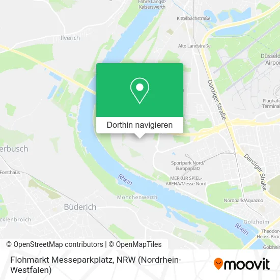 Flohmarkt Messeparkplatz Karte