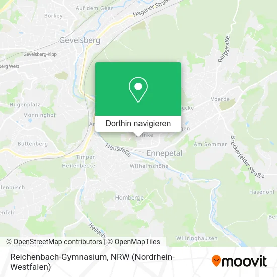 Reichenbach-Gymnasium Karte