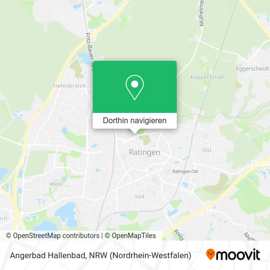 Angerbad Hallenbad Karte