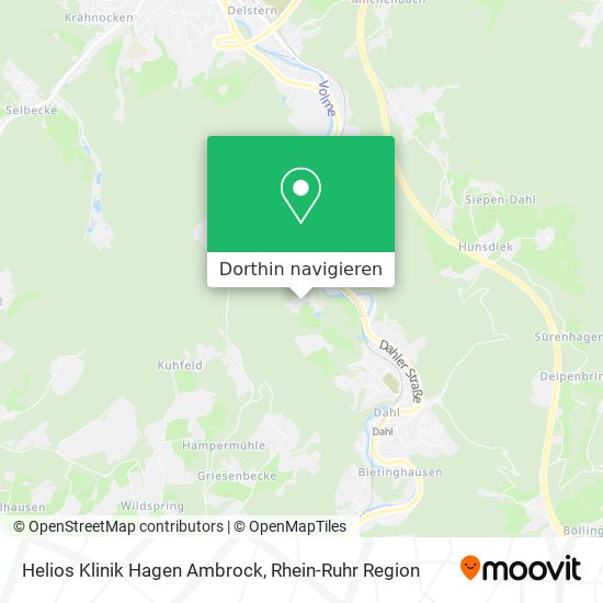 Helios Klinik Hagen Ambrock Karte