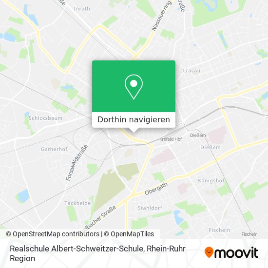 Realschule Albert-Schweitzer-Schule Karte