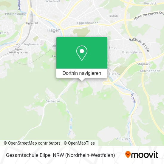 Gesamtschule Eilpe Karte