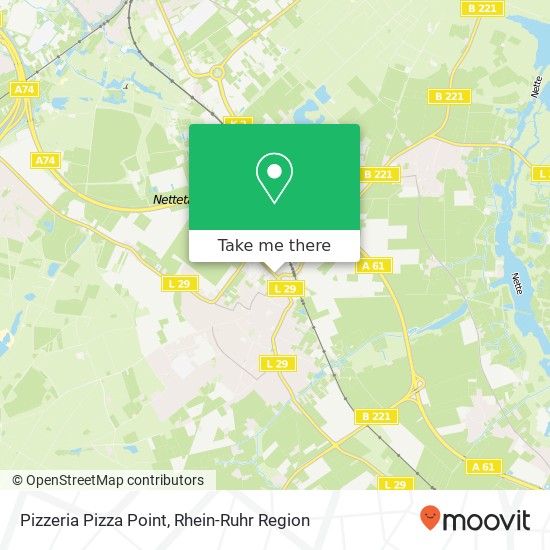 Pizzeria Pizza Point Karte