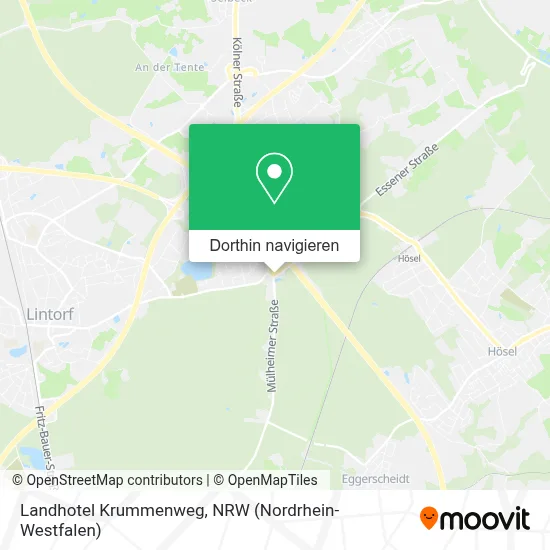 Landhotel Krummenweg Karte