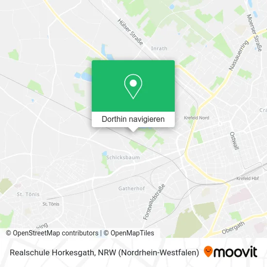 Realschule Horkesgath Karte