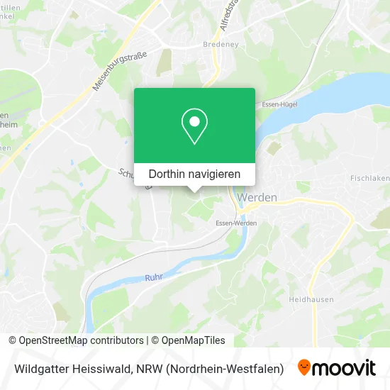 Wildgatter Heissiwald Karte