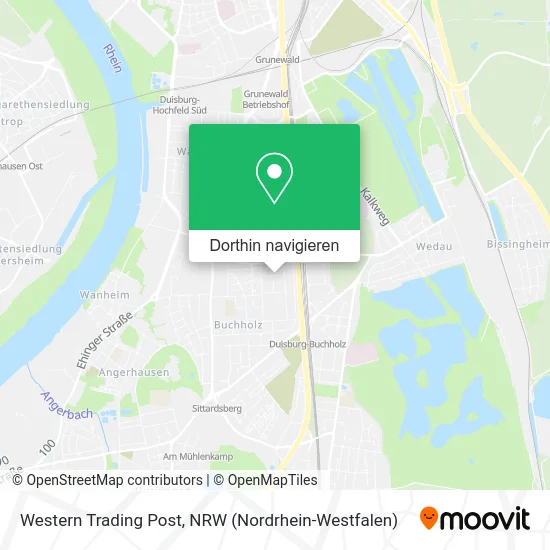 Western Trading Post Karte