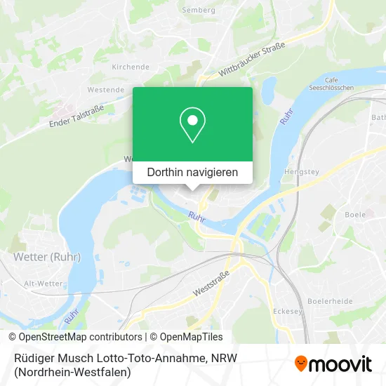 Rüdiger Musch Lotto-Toto-Annahme Karte