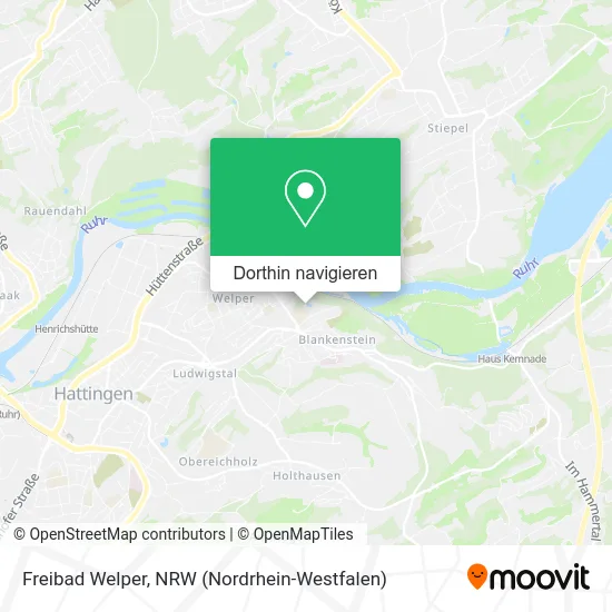 Freibad Welper Karte