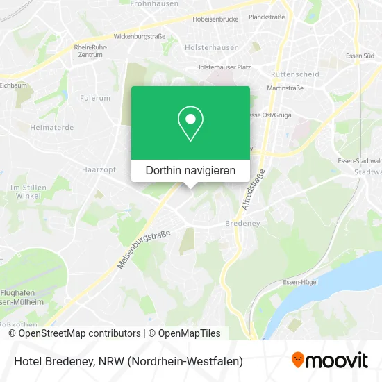 Hotel Bredeney Karte