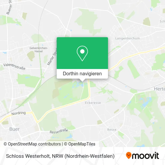 Schloss Westerholt Karte