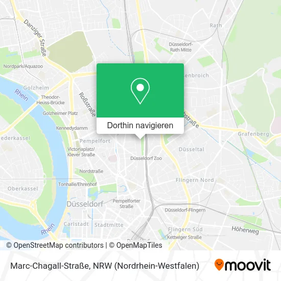 Marc-Chagall-Straße Karte