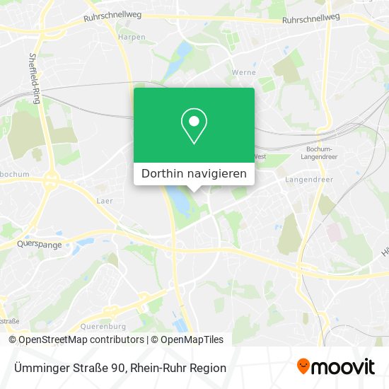 Ümminger Straße 90 Karte