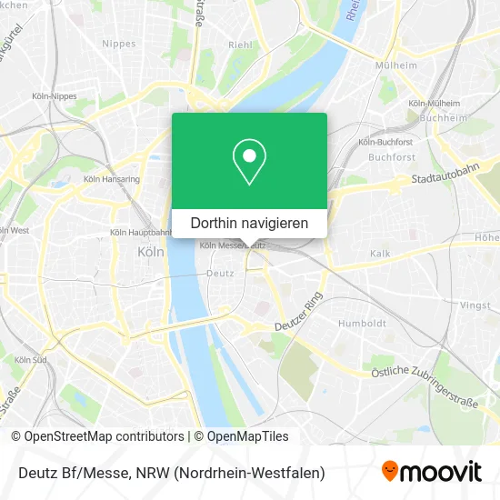 Deutz Bf/Messe Karte